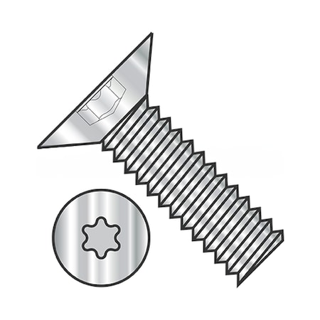 #8-32 x 3/16 in Torx Flat Machine Screw, Plain 18-8 Stainless Steel -  USA INDUSTRIALS, BULK-SCRW-5165